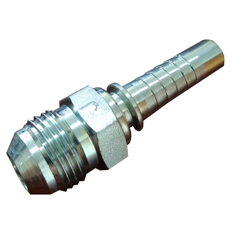 Macho Fijo Inox 3/4" JIC Manguera 3/8"