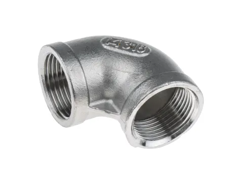 Codo 90º H - H Fig. 90 1/4" Inox