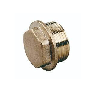 Tapon Macho Laton 1/2"