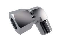 Codo Simple Inox 6L 1/4"